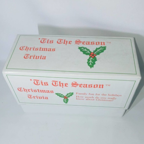CHRISTMAS TRIVIA Game Xmas 1800 Question